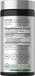 Horbaach Fenugreek Capsules 150 Count
