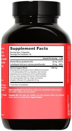 Hum Uber Energy Adrenal & Energy Support Supplement With Ashwagandha Root & B Vitamins Designed For Stress Relief & Adrenal Fatigue (60Count)
