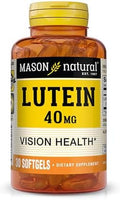 Mason Natural Lutein 40 Mg Ultra Strength Soft Gels 30 Ea