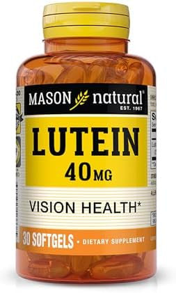 Mason Natural Lutein 40 Mg Ultra Strength Soft Gels 30 Ea