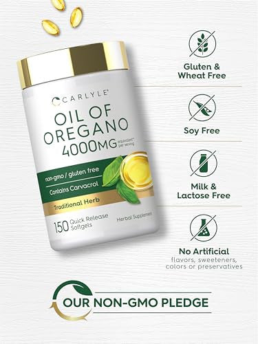 Carlyle Oregano Oil Supplement 150 Softgel