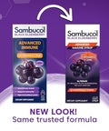 Sambucol Advanced Black Elderberry Syrup - Elderberry Syrup With Zinc And Vitamin C For Adults Immune Support High Antioxidants Gluten Free 4 Fl Oz