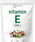 Micro Ingredients Vitamin E 1000 Iu (450 Mg) Per Serving 240 Softgels Daily Vitamin E Supplement 4Month Supply NonGmo Gluten
