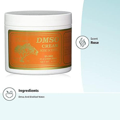 Dmso Cream Rose Scented White