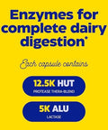 Enzymedica Dairyassist Digestive Enzymes For Complete Dairy Digestion & Lactose Intolerance 30 Count