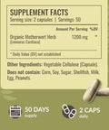 Herbamama Motherwort And Ashwagandha Kit - Bundle Of 1200 Mg Motherwort Capsules & Ashwagandha Liquid Drops - Vegan Non-Gmo Sugar & Alcohol- - 2 Pack
