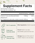 Micro Ingredients Pure Magnesium Complex 300 Capsules Triple Magnesium Glycinate Malate Taurate With Vitamin C 100 Chelated Supports Muscles Nerves & Energy Only Active Ingredients
