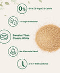 Golden Monk Fruit Sweetener with Erythritol, 4 Pounds - No After Taste - Brown Sugar Substitute, Keto Diet Friendly, Zero Calorie, Natural Sweetener for Drinks, Coffee, Tea, Cookies, No-GMO, Vegan
