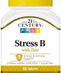 21St Century Stress B Plus Zinc 66 Count