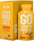 Bare Performance Nutrition Bpn Go Gel Endurance 24G Of Carbohydrates & 100 Calories Per Pack Vegan + Gluten Running Gel 10 Singleserving Packs Apple Cinnamon