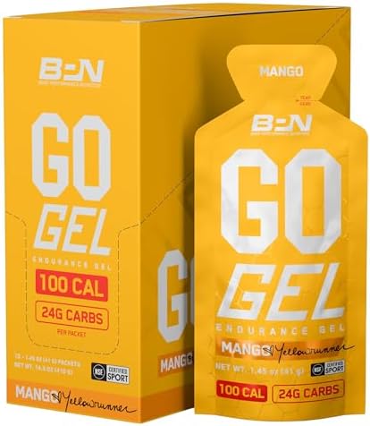 Bare Performance Nutrition Bpn Go Gel Endurance 24G Of Carbohydrates & 100 Calories Per Pack Vegan + Gluten Running Gel 10 Singleserving Packs Apple Cinnamon