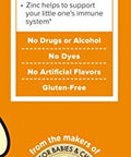 ZarBee's Naturals Baby Immune Support + Vitamins Natural Orange Flavor 2 oz