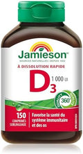 Jamieson Vitamin D3 1000 Iu 150 Sublingual Tablets