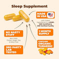 Mens Multivitamins + Turmeric Melatonin Valerian Bundle for Joint Support and Discomfort Relief Immune Health and Inflammatory Response