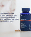 Trace Minerals Ancestral Beef Liver Capsules Bovine Liver) 30 Servings 3000Mg