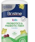Biostime Kids Immune Support Gummies(Ages 4+) Includes Vitamins D&C + Zinc & Probiotics No Added Sugar Kids Immune Defense Fruity Bites From Top 9 Allergens 60 Count