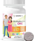 Bariatricpal Multivitamin One 1 Per Day Bariatric Multivitamin Chewable With 45 Mg Of Iron Orange Citrus Vitamin For Bariatric Surgery Patients 30 Count (1 Month Supply)