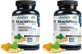 Ecostream Naturals Natural Nighttime Support Muscle Relax Pm Over 2300 Milligrams Strength Ease Night Time Capsules Rest Support With Magnesium Ashwaganha Valerian Passion Flower