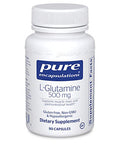 Pure Encapsulations LGlutamine 500 mg 90 vcaps