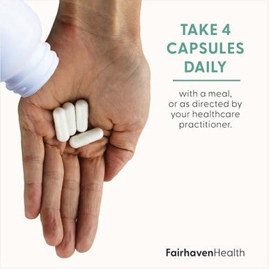 Fairhaven Health Myoinositol Supplement For Women And Menvitamin B8 2000Mgvegan Inositol Powder Capsulesgluten Dairy And Soy 120 Inositol Capsules