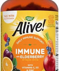 Nature'S Way Alive Immune Gummies With Elderberry, Immune Support, 90 Gummies
