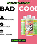 Pump Sauce Pre-Workout - 32 Oz Sour Gummy Worms No Caffeine Full Spectrum Liquid Gluten Free Vegan Zero Sugar