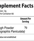 Andrographis Powder 454g 16Oz Andrographis Paniculata Bitter Herb Kalmegh Natural Liver Tonic Herbal Supplement Ayurvedic herb for Digest toxins Bixa Botanical