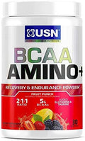 USN Supplements BCAA Amino + Supplement, Fruit Punch, 11.60 OZ