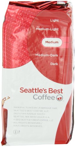 Seattle's Best Level 3 Ground Blend Coffee, Medium Balanced, 12-Ounce (Pack of 2)