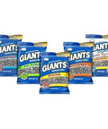 GIANTS Sunflower Seeds Variety Pack - Flavored Sunflower Seeds to Eat in Bulk, Dill Pickle, Bacon Ranch, Kettle Roast Sweet & Salty, Original, BBQ, High Protein Snack - 5 oz Bags (5 Pack)