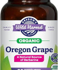 Oregon'S Wild Harvest Organic Oregon Grape Berberine Supplement 1140 Mg 90 Count