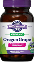 Oregon'S Wild Harvest Organic Oregon Grape Berberine Supplement 1140 Mg 90 Count