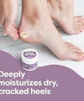 Zentoes Natural Foot Balm Hydrating Cream For Dry Cracked Heels & Feet Enriched With Coconut Tea Tree Jojoba & Vitamin E Oils Soothes & Softens Rough Skin 2Oz