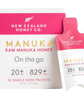 New Zealand Honey Co. Manuka Honey Packets UMF 20+ - 10Pack