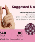 Micro Ingredients Ashwagandha for Women 600 mg Per Serving 240 Softgels 8in1 Ashwagandha Supplement with Magnesium Glycinate LTheanine Sea Moss Made with MCT Oil NonGMO Gluten Free