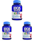 Focus Factor Kids Complete Daily Chewable Vitamins: Multivitamin and Neuro Nutrient (Brain Function) w/Vitamin B12 C D360 Count