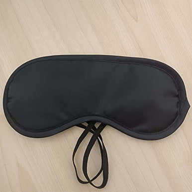 Medsuo Comfortable Soft Sleep Eye Masks Shade Cover Lightweight Sleeping Blindfold For Men And Women Suitable For Travel Sleep Or Party Supplies (Black) 3Pcs