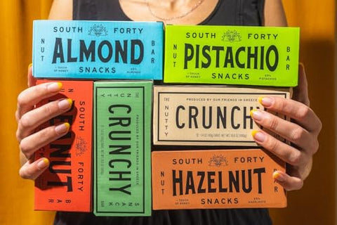 South 40 Snacks Cashew Nut Bar, 1.4 OZ