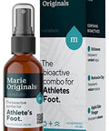 Athletes Foot Spray Extra Strength Natural Ingredients Itchy Skin Relief Ringworm Jock Itch Odor Apple Cider Vinegar Remedy For Men Women Marie Originals