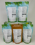 Food to Live Organic Superfoods in a Gift Box - A Variety Pack of Pumpkin Seeds, Hemp Seeds, Chia Seeds, Golden Flax Seeds, and Cacao Nibs