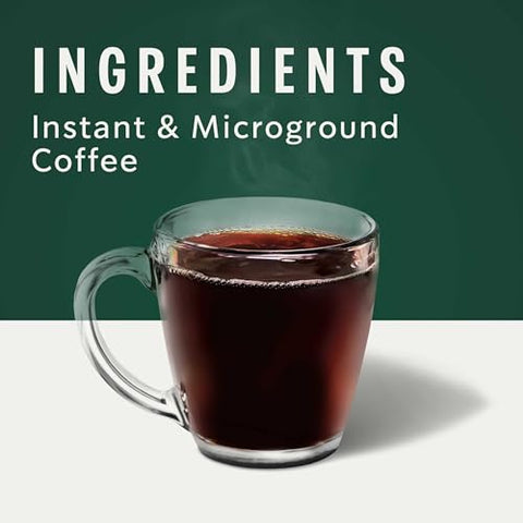 Starbucks VIA Instant Coffee, Dark Roast Coffee, Decaf Italian Roast, Arabica Beans, Single-Serve, 1 Box (20 Packets)