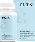Mars Natural Surgemax Caps Powered With Shilajit And Safed Musli Natural Energy Booster StrengthStaminaImmunity - 60 N (Pack Of 2)