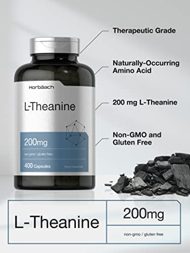 Horbaach L Theanine 400 Capsules 200Mg