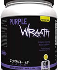 Controlled Labs Purple Wraath Bcaa And Eaa Amino Acid Supplement With Endurance Blend Intra Workout Powder Optimal Endurance Focus And Stamina (Lemonade 90 Servings)