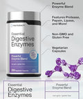 Horbaach Essential Digestive Enzymes 250 Capsules