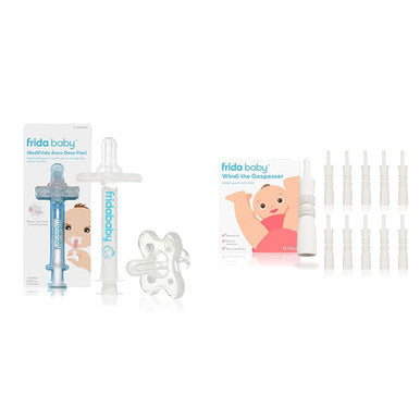 Frida Baby Medicine Pacifier Syringe AccuDose Paci Medi Frida Dispenser For Mess