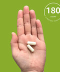 ICON Nutrition Apple Cider Vinegar Capsules - 1000mg Per Serving 90 Day Supply - 180 Count