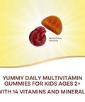 Nature'S Way Alive Kids Zero Sugar Gummy Multivitamins For Kids Ages 2 Supports Bone Eye & Immune Health No Sugar Alcohols Plant-Based Sweeteners Berry-Citrus Flavored 60 Gummies