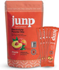 Junp Sugar Electrolytes Powder Packets For Water Instant Hydration Packets With Salt & Potassium Zero Calorie No Carbs No Sugar Electrolyte Drink Mix Sticks Keto Friendly Juicy Peach 20 Pack