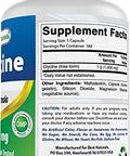 Best Naturals Glycine Supplement 1000 Mg For Energy Production 180Count